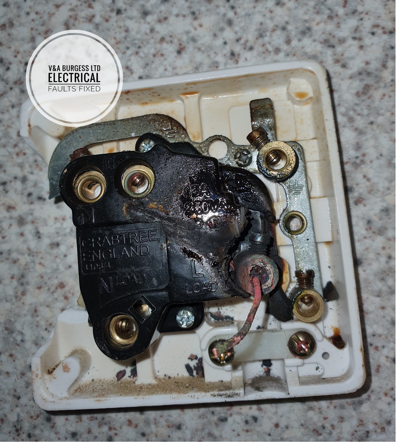 Switch Crackling Electrical Faults Fixed